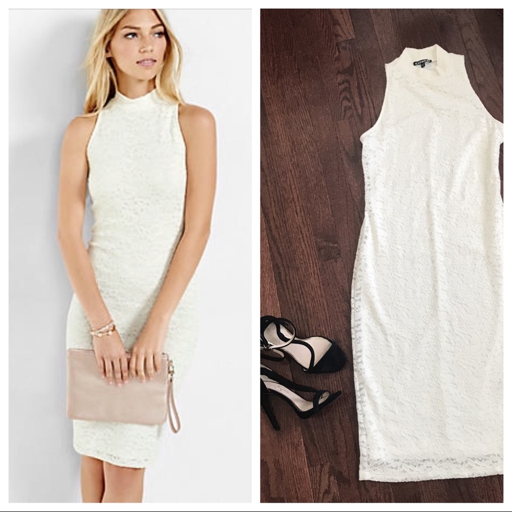 Express EUC Lace Sheath Dress